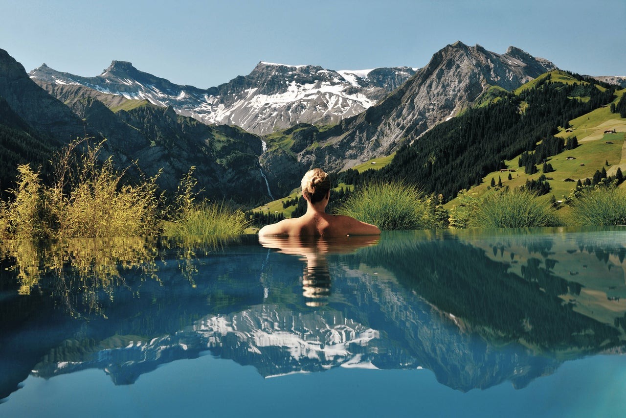 The Hotel Pools That Make Switzerland Feel Like Another Planet